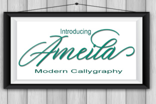 Ameila Font Review: A Designer’s Take on Script Amp