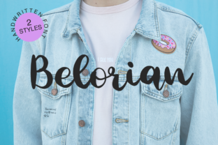 Belorian: A Handwritten Script Font for Editorial Design