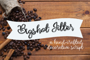 Bigshot Jitter Typeface: A Whimsical Upgrade for Small Business Branding