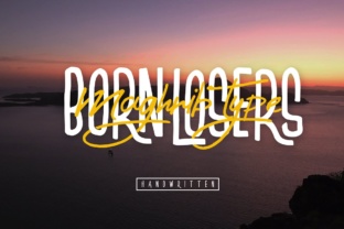 Born Losers: A Script Typeface for Editorial Storytelling