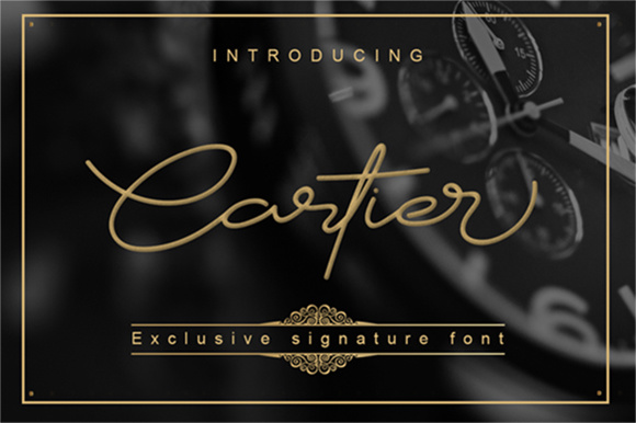 Cartier Font Review: A Modern Script for Brand Identity