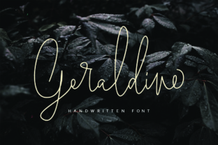 Geraldine: The Handwritten Signature Font That Elevates Brand Identity
