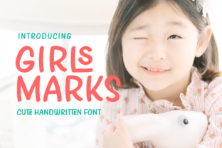 Girls Marks: A Handwritten Font for Editorial Design