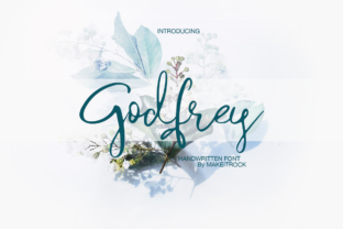 Godfrey Typeface: Elevate Your Brand With Feminine Handwritten Style
