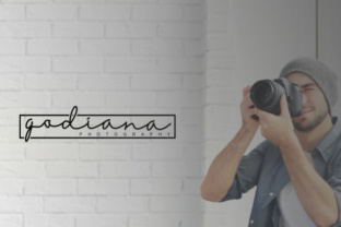 Godiana: The Modern Script Typeface for Polished Brand Identity