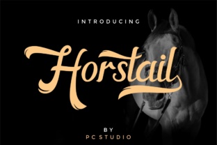 Horstail: The Script Typeface That Adds Wild Charm to Campaigns