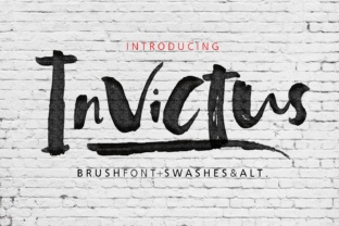 Invictus Typeface Review: A Hand-Painted Brush Font for Bold Branding