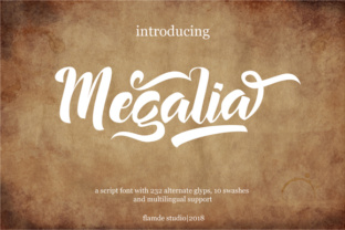 Megalia: A Premium Script Font for Elegant Brand Identity