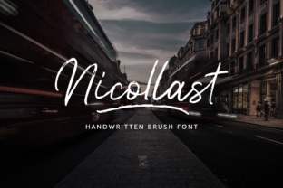 Nicollast Brush Font Review: A Maker’s Guide to Natural Dry-Brush Typography