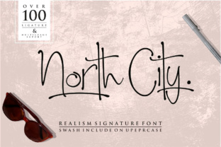 North City Typeface: Elevating Editorial Design with Natural Handwriting Nuance