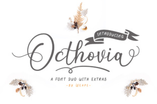 Octhovia Duo: The Modern Typeface for Cohesive Branding