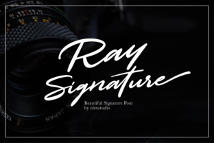 Ray Signature: A Modern Handwritten Typeface for Digital Branding