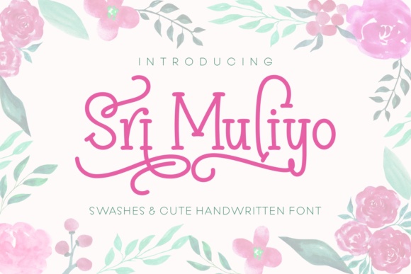 Sri Muliyo: The Handwritten Typeface for Scroll-Stopping Social Media Graphics