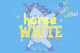 White Horse Typeface Review: A Whimsical Script for Brand Identity