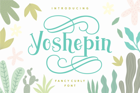 Yoshephin: Elevating Editorial Design with Elegant Script Typography