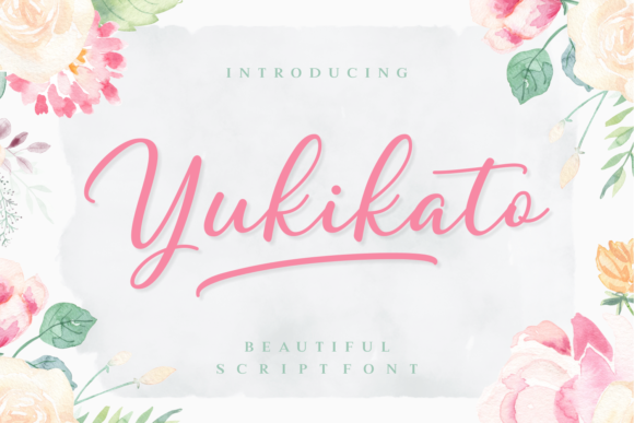 Yukikato Script Typeface Review for Handmade Brands