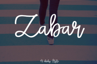 Zabar Handwritten Font: Elevating Editorial Design with Natural Flow
